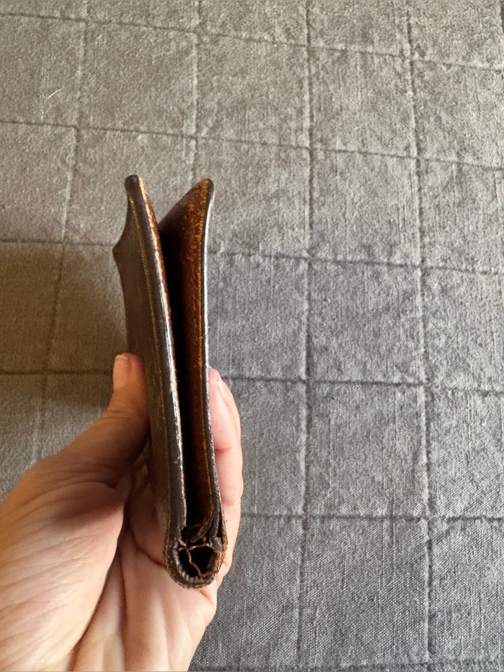VINTAGE AUTHENTIC Louis Vuitton Porte Valeurs Cartes Crédit long monogram wallet - Picture 12 of 16